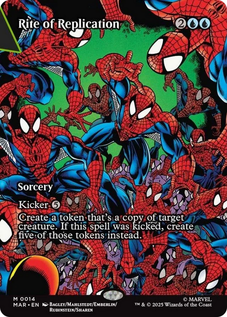 Rite of Replication (Borderless) [Marvel's Spider-Man: Eternal-Legal] | Gear Gaming Bentonville