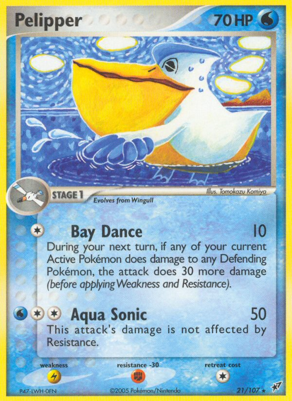 Pelipper (21/107) [EX: Deoxys] | Gear Gaming Bentonville