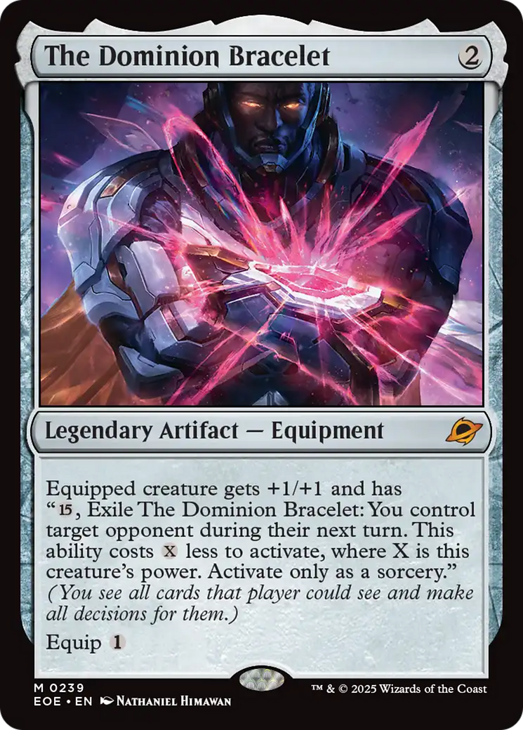 The Dominion Bracelet [Edge of Eternities] | Gear Gaming Bentonville