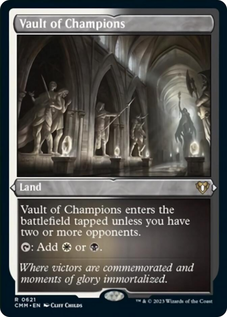 Vault of Champions (Foil Etched) [Commander Masters] | Gear Gaming Bentonville