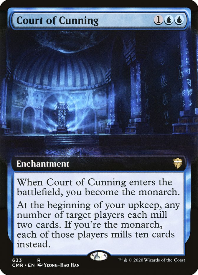 Court of Cunning (Extended Art) [Commander Legends] | Gear Gaming Bentonville