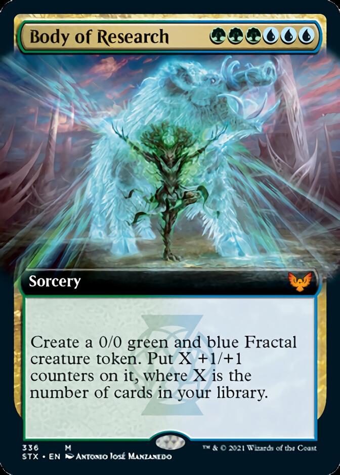 Body of Research (Extended Art) [Strixhaven: School of Mages] | Gear Gaming Bentonville