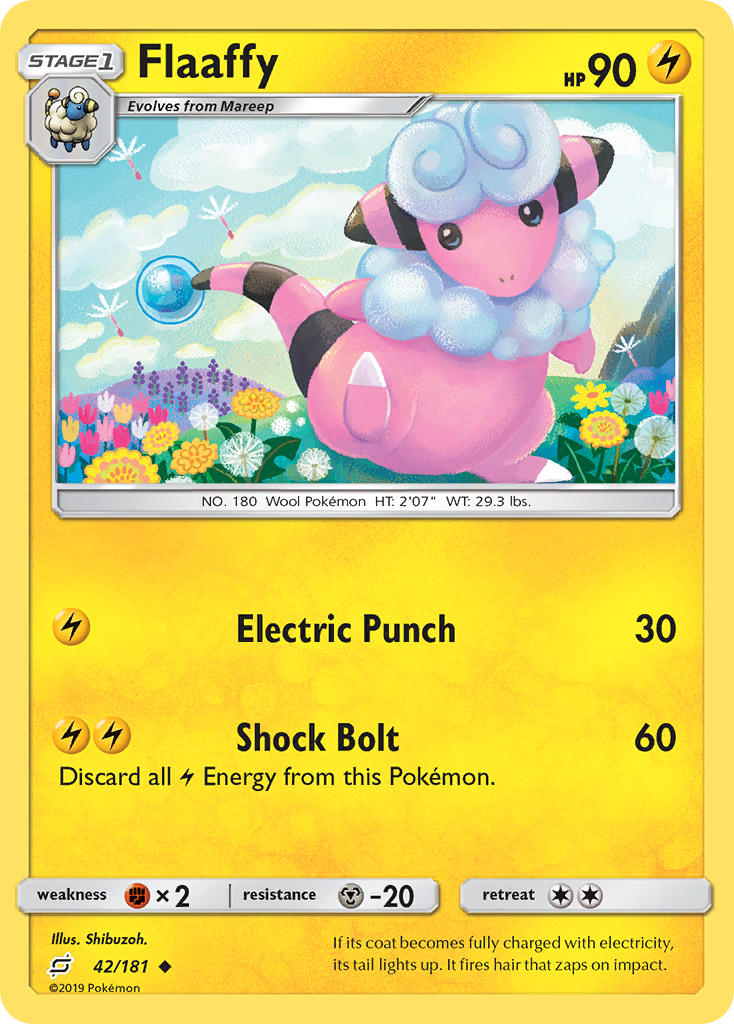 Flaaffy (42/181) [Sun & Moon: Team Up] | Gear Gaming Bentonville