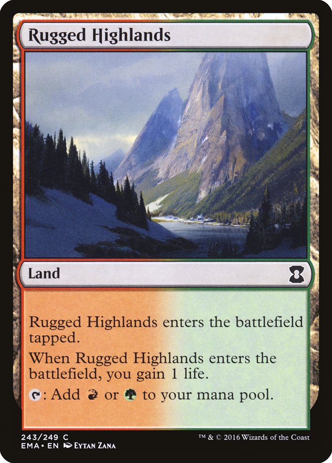 Rugged Highlands [Eternal Masters] | Gear Gaming Bentonville