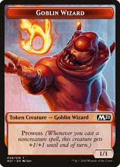 Cat (011) // Goblin Wizard Double-Sided Token [Core Set 2021 Tokens] | Gear Gaming Bentonville