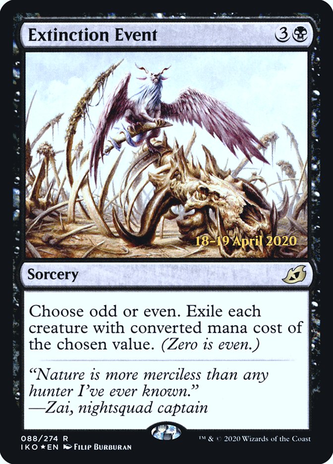 Extinction Event [Ikoria: Lair of Behemoths Prerelease Promos] | Gear Gaming Bentonville