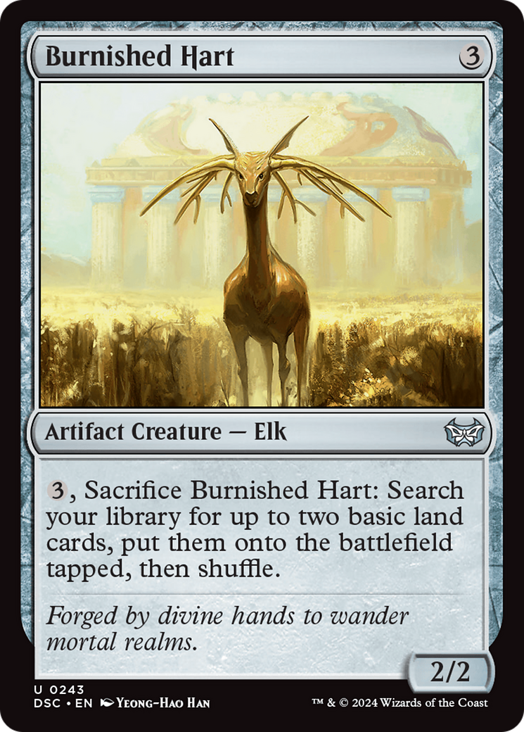 Burnished Hart [Duskmourn: House of Horror Commander] | Gear Gaming Bentonville