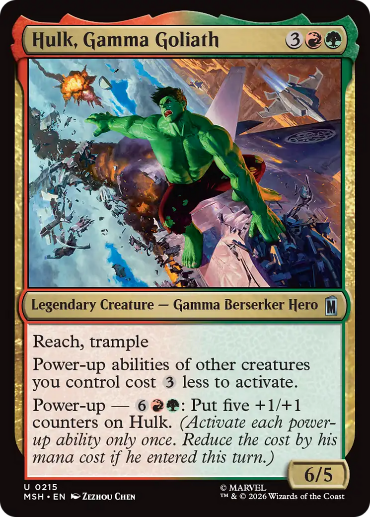 Hulk, Gamma Goliath [Marvel Super Heroes] | Gear Gaming Bentonville