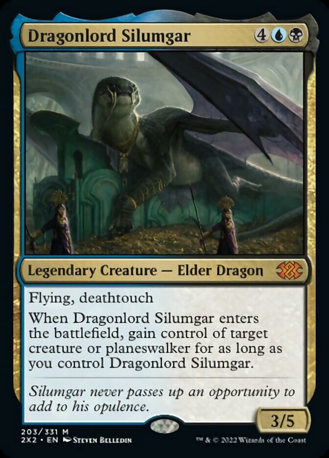 Dragonlord Silumgar [Double Masters 2022] | Gear Gaming Bentonville