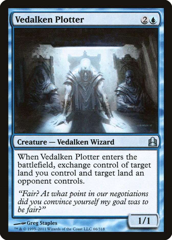 Vedalken Plotter [Commander 2011] | Gear Gaming Bentonville