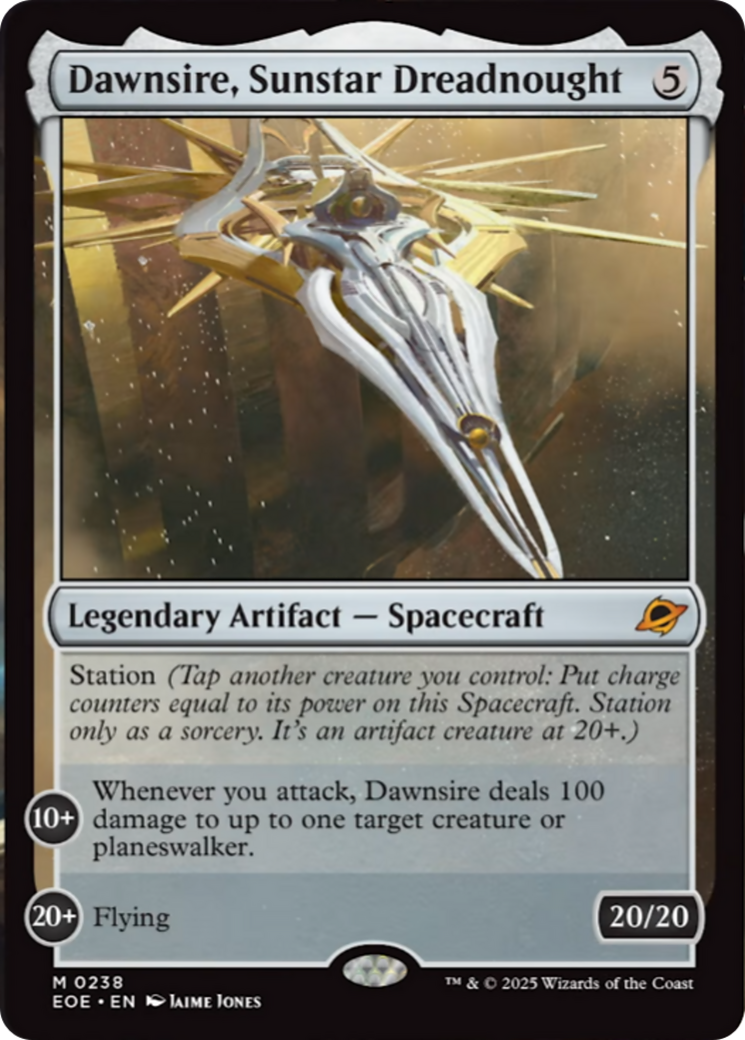Dawnsire, Sunstar Dreadnought [Edge of Eternities] | Gear Gaming Bentonville
