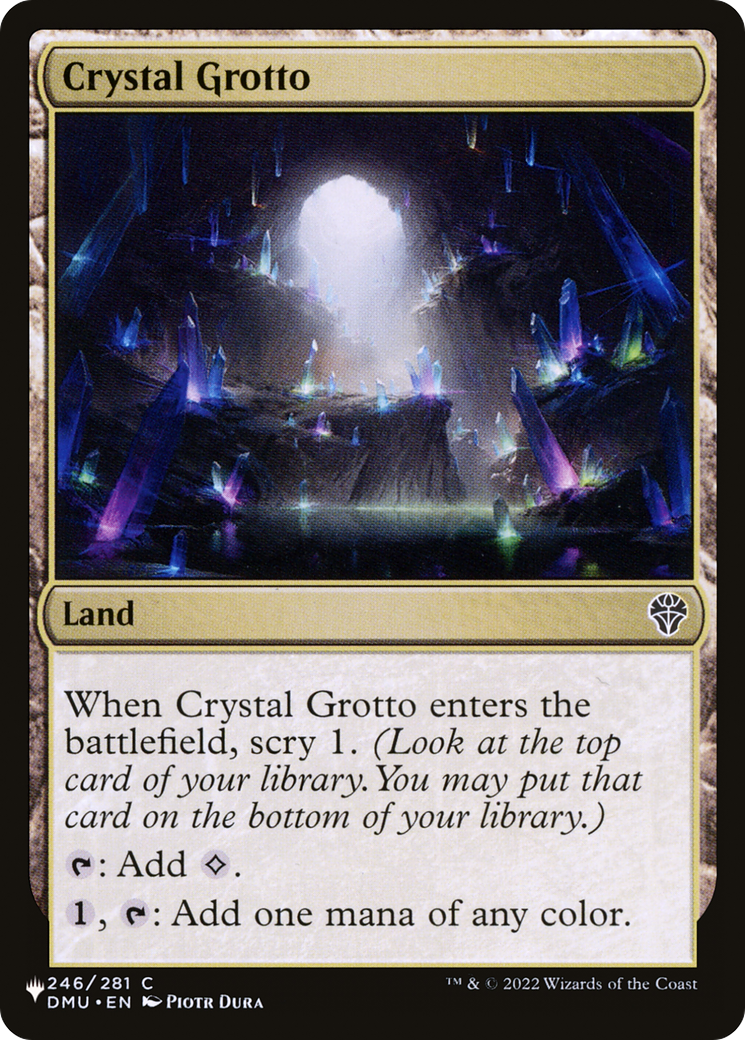 Crystal Grotto [The List Reprints] | Gear Gaming Bentonville