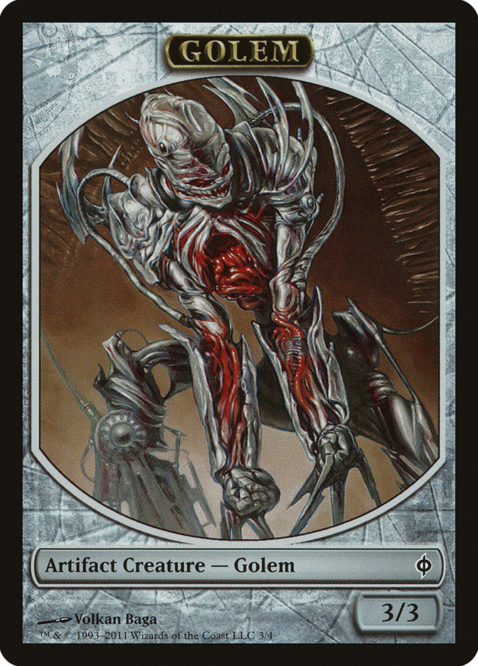 Golem Token [New Phyrexia Tokens] | Gear Gaming Bentonville
