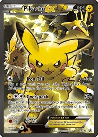 Pikachu EX (XY124) (Jumbo Card) [XY: Black Star Promos] | Gear Gaming Bentonville