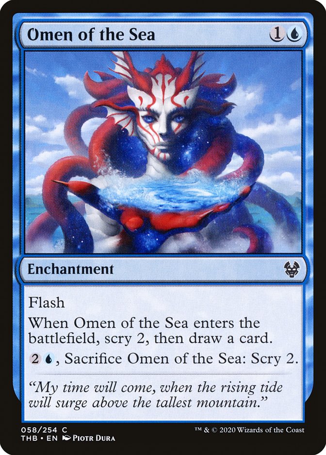 Omen of the Sea [Theros Beyond Death] | Gear Gaming Bentonville