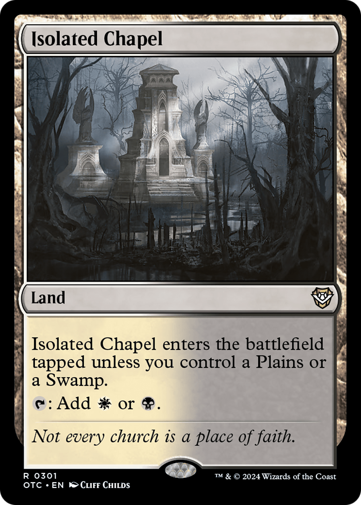 Isolated Chapel [Outlaws of Thunder Junction Commander] | Gear Gaming Bentonville