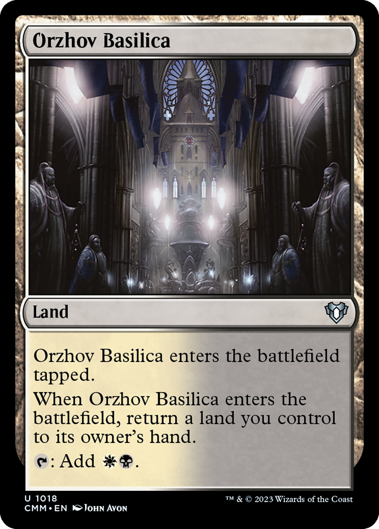 Orzhov Basilica [Commander Masters] | Gear Gaming Bentonville