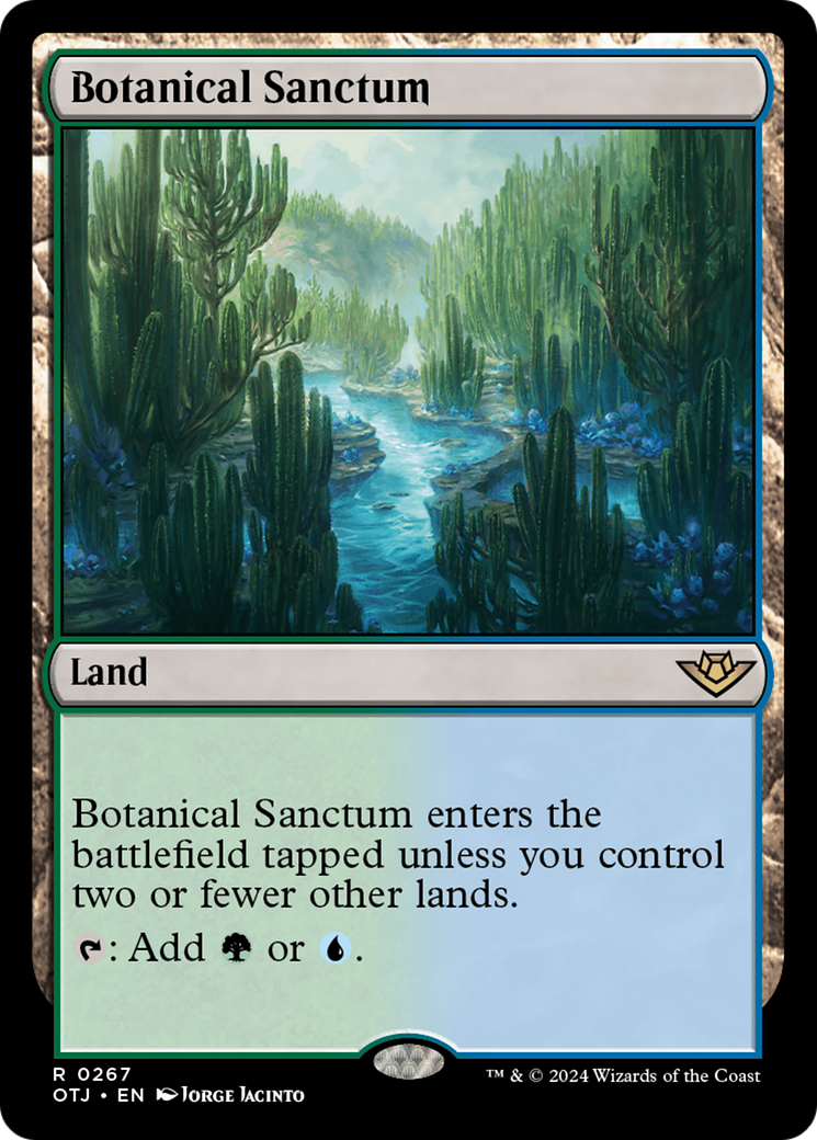 Botanical Sanctum [Outlaws of Thunder Junction] | Gear Gaming Bentonville