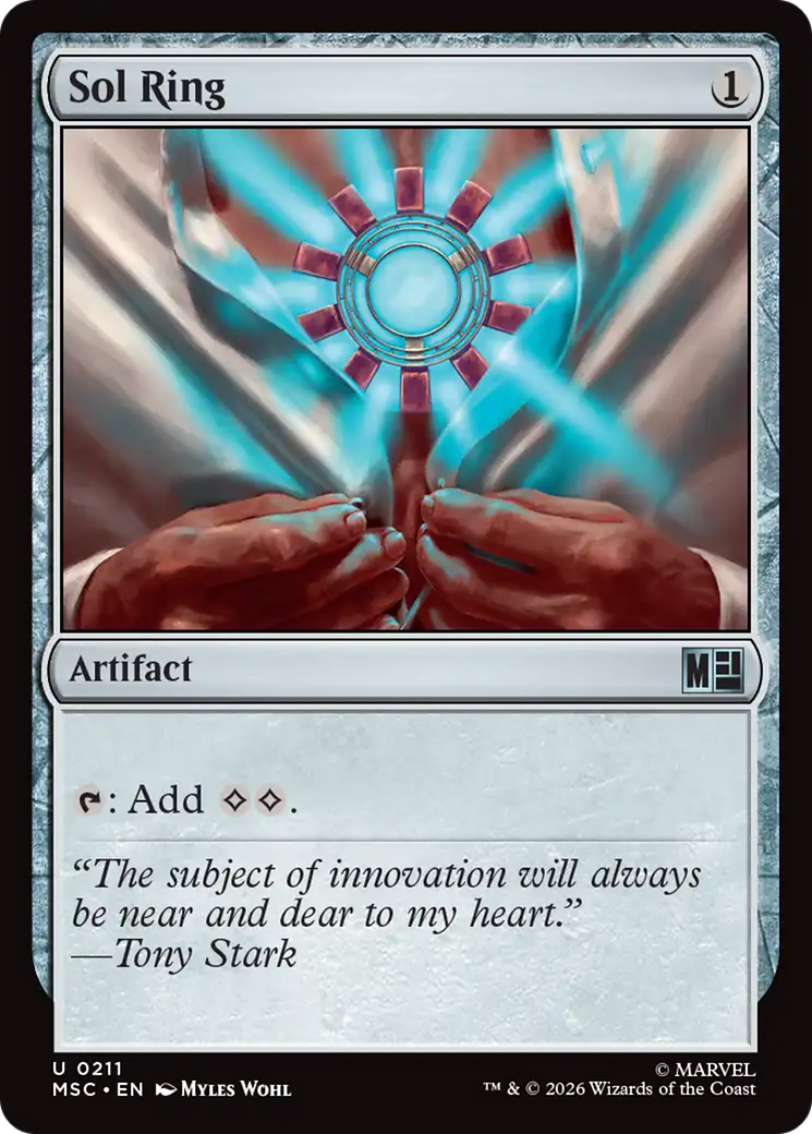 Sol Ring [Marvel Super Heroes Commander] | Gear Gaming Bentonville