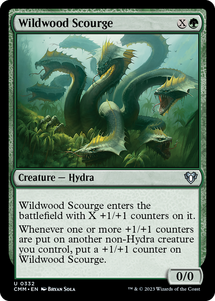 Wildwood Scourge [Commander Masters] | Gear Gaming Bentonville