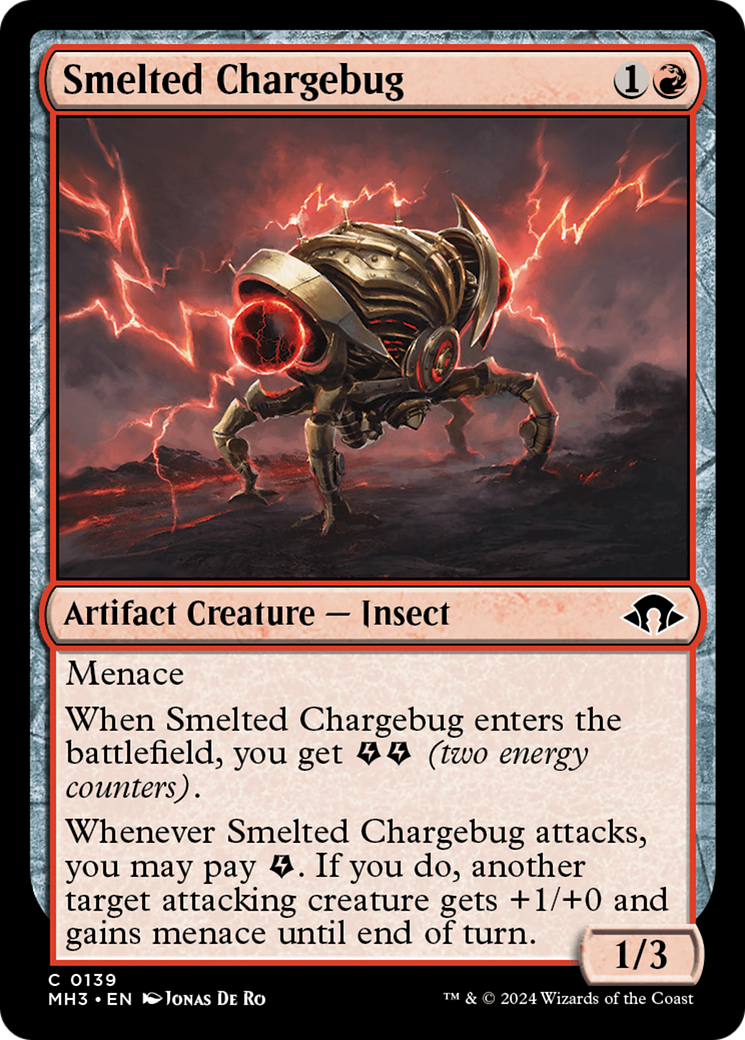 Smelted Chargebug [Modern Horizons 3] | Gear Gaming Bentonville