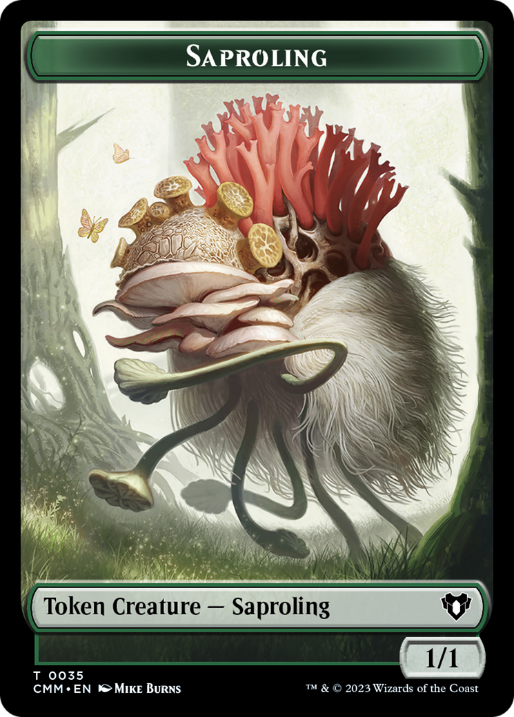 Saproling Token [Commander Masters Tokens] | Gear Gaming Bentonville