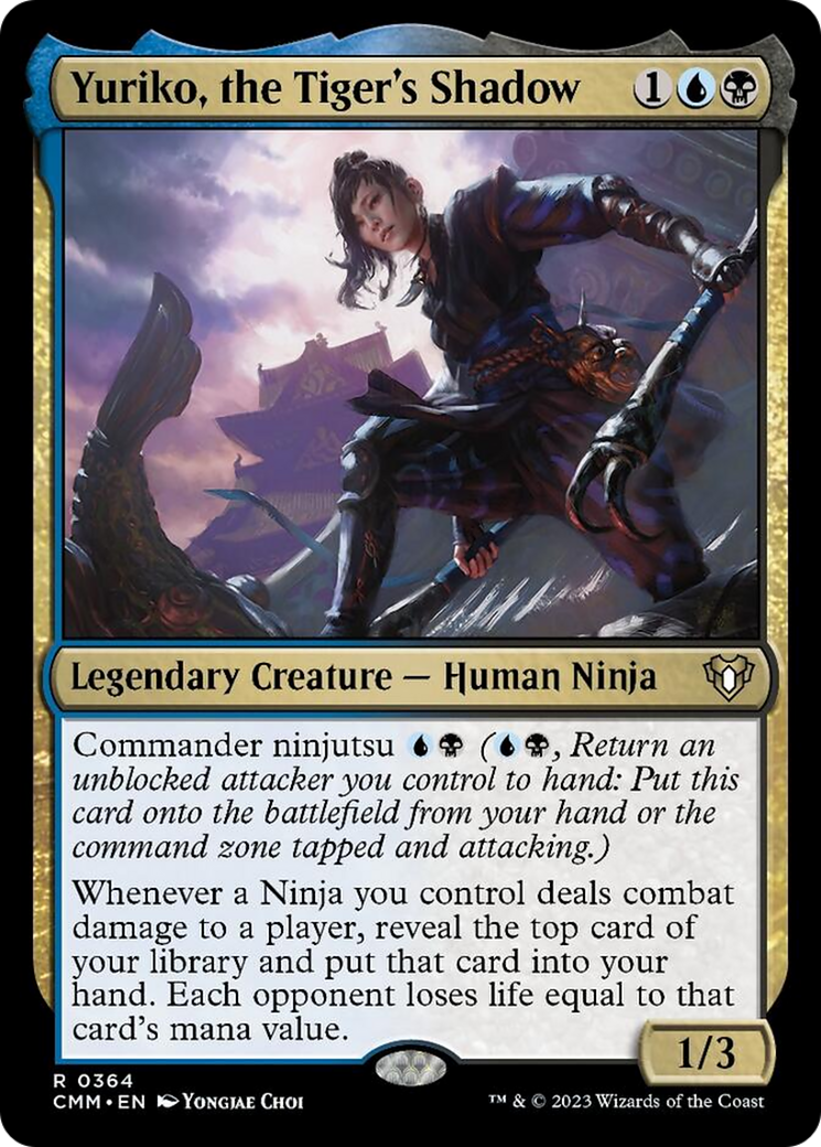 Yuriko, the Tiger's Shadow [Commander Masters] | Gear Gaming Bentonville