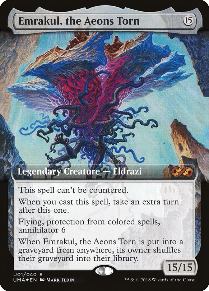 Emrakul, the Aeons Torn (Topper) [Ultimate Masters Box Topper] | Gear Gaming Bentonville