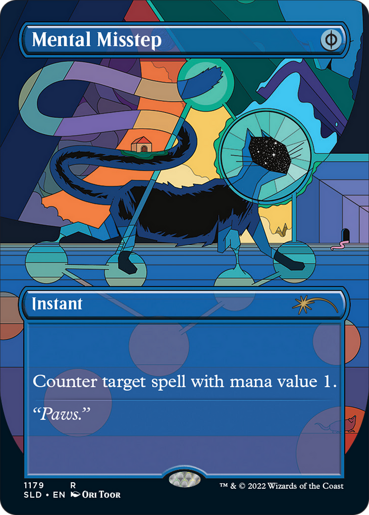 Mental Misstep (Borderless) [Secret Lair Drop Series] | Gear Gaming Bentonville