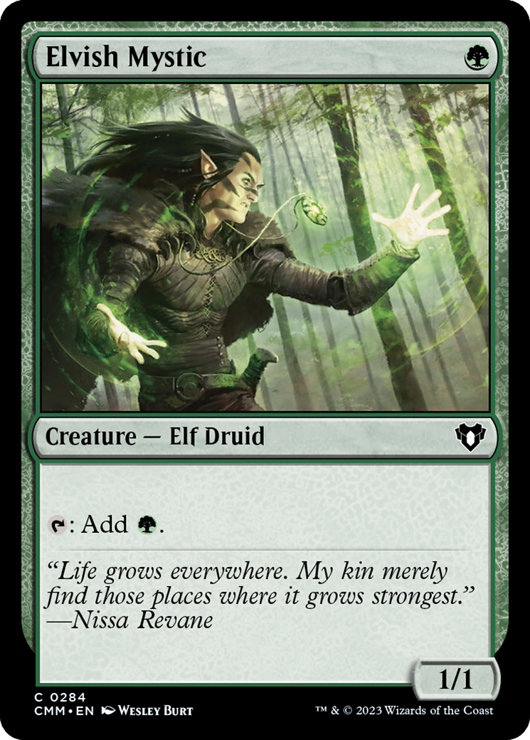 Elvish Mystic [Commander Masters] | Gear Gaming Bentonville