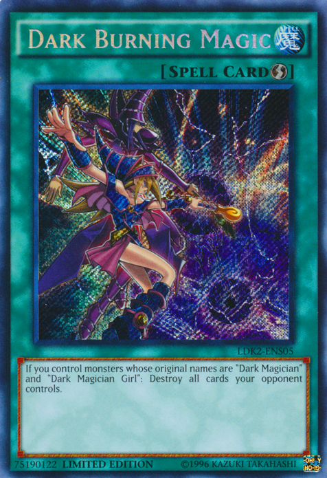 Dark Burning Magic [LDK2-ENS05] Secret Rare | Gear Gaming Bentonville