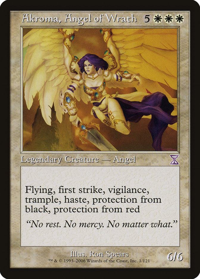 Akroma, Angel of Wrath [Time Spiral Timeshifted] | Gear Gaming Bentonville