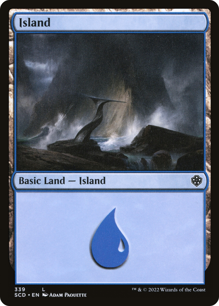 Island (339) [Starter Commander Decks] | Gear Gaming Bentonville