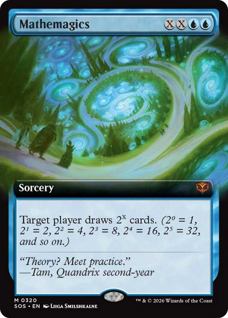 Mathemagics (Extended Art) [Secrets of Strixhaven] | Gear Gaming Bentonville