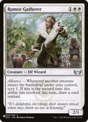 Rumor Gatherer [The List Reprints] | Gear Gaming Bentonville