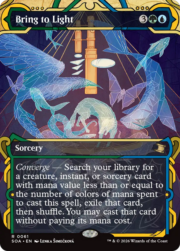Bring to Light (Japanese Silver Scroll Foil) [Secrets of Strixhaven: Mystical Archive] | Gear Gaming Bentonville