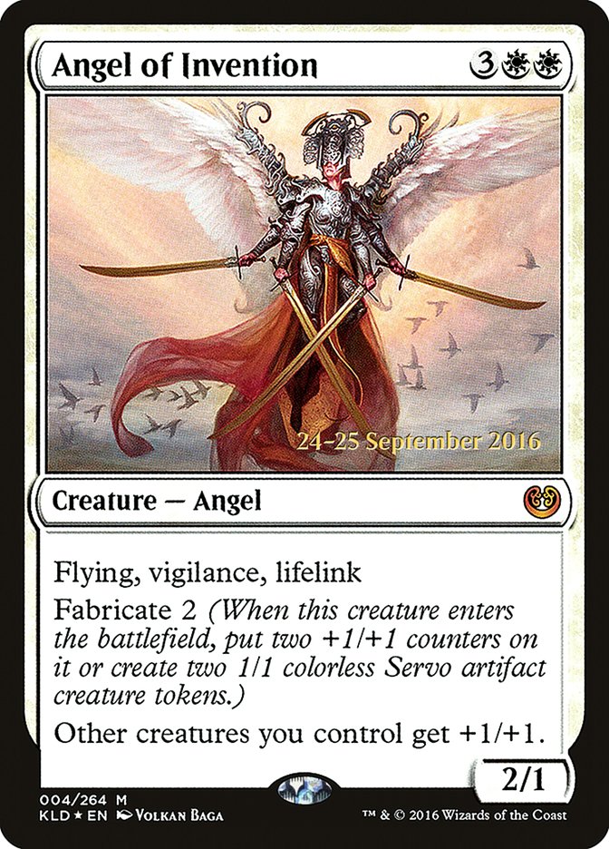 Angel of Invention [Kaladesh Prerelease Promos] | Gear Gaming Bentonville