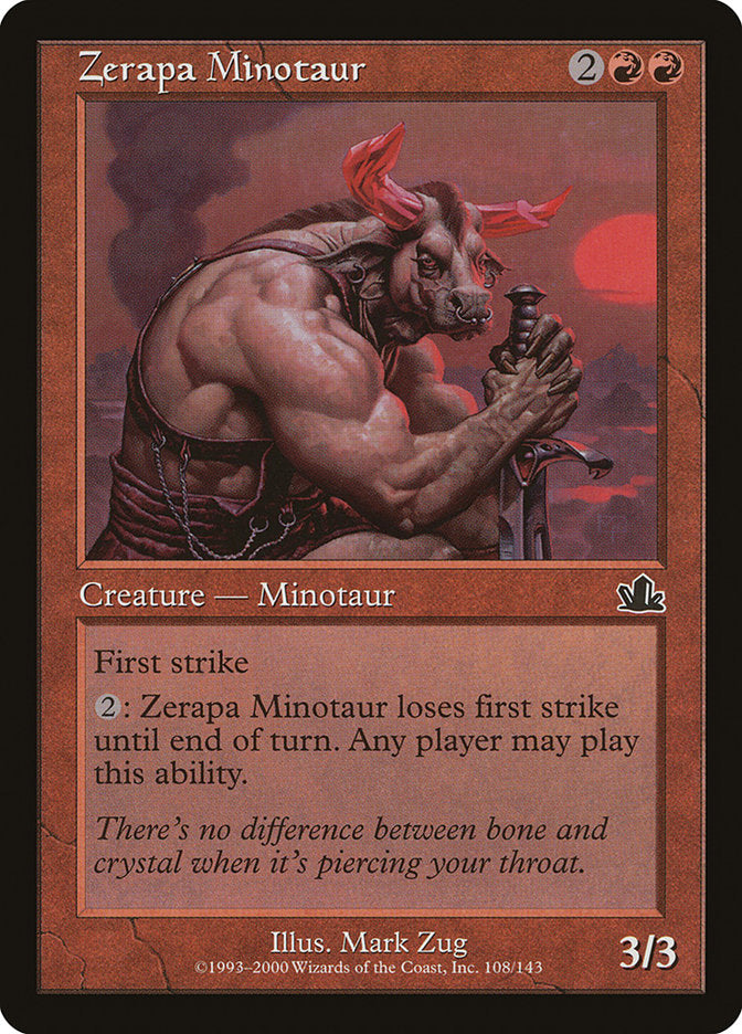 Zerapa Minotaur [Prophecy] | Gear Gaming Bentonville