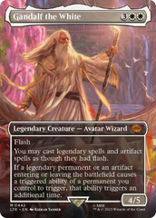 Gandalf the White (Borderless Alternate Art) [The Lord of the Rings: Tales of Middle-Earth] | Gear Gaming Bentonville