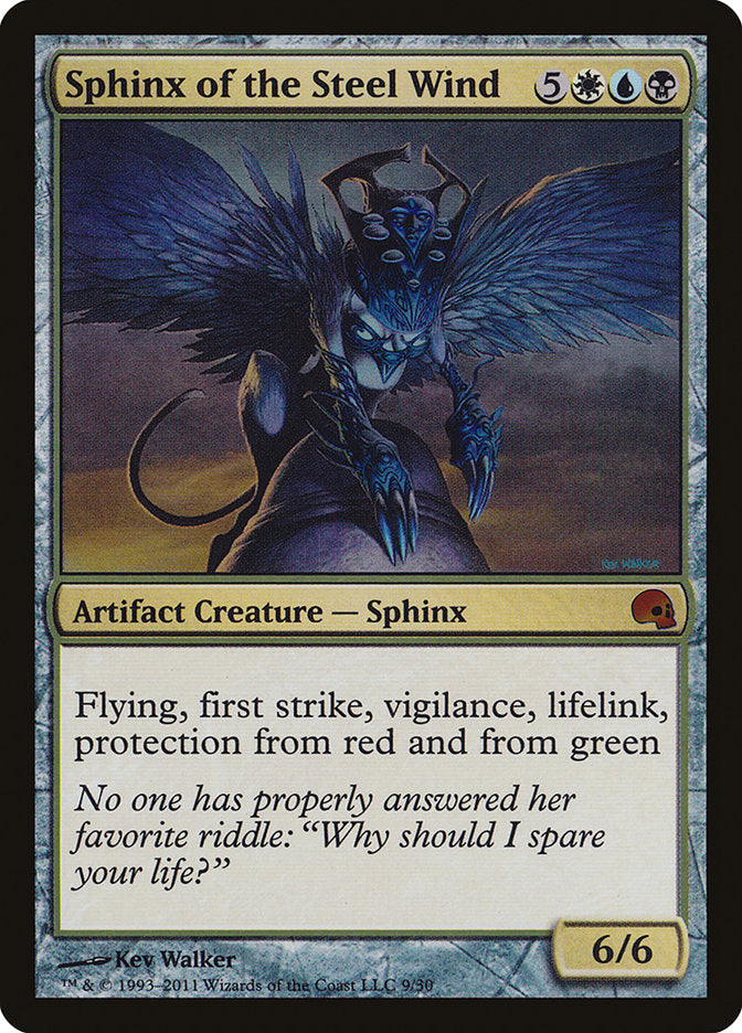 Sphinx of the Steel Wind [Premium Deck Series: Graveborn] | Gear Gaming Bentonville