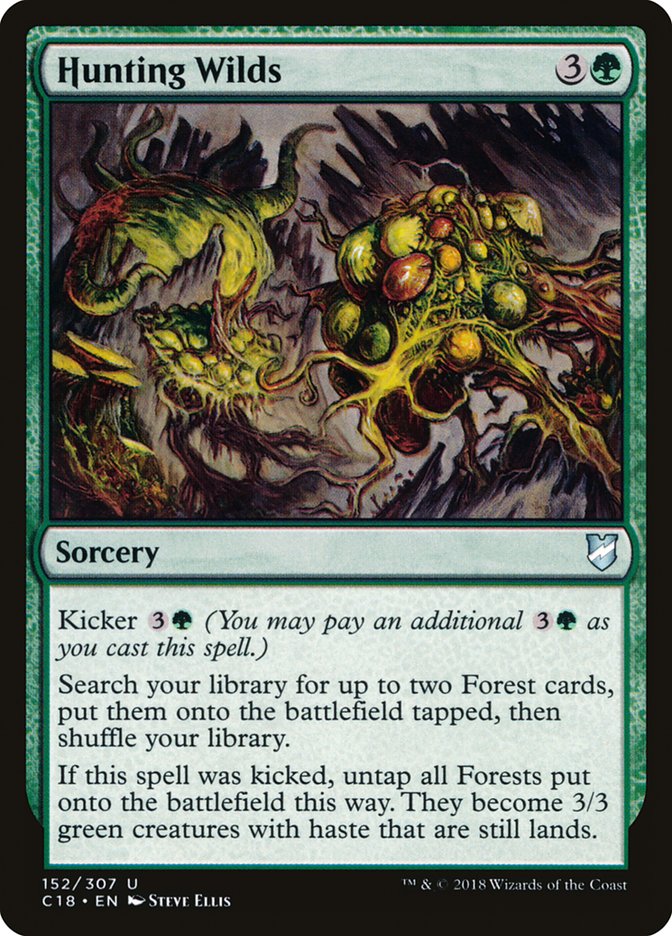 Hunting Wilds [Commander 2018] | Gear Gaming Bentonville