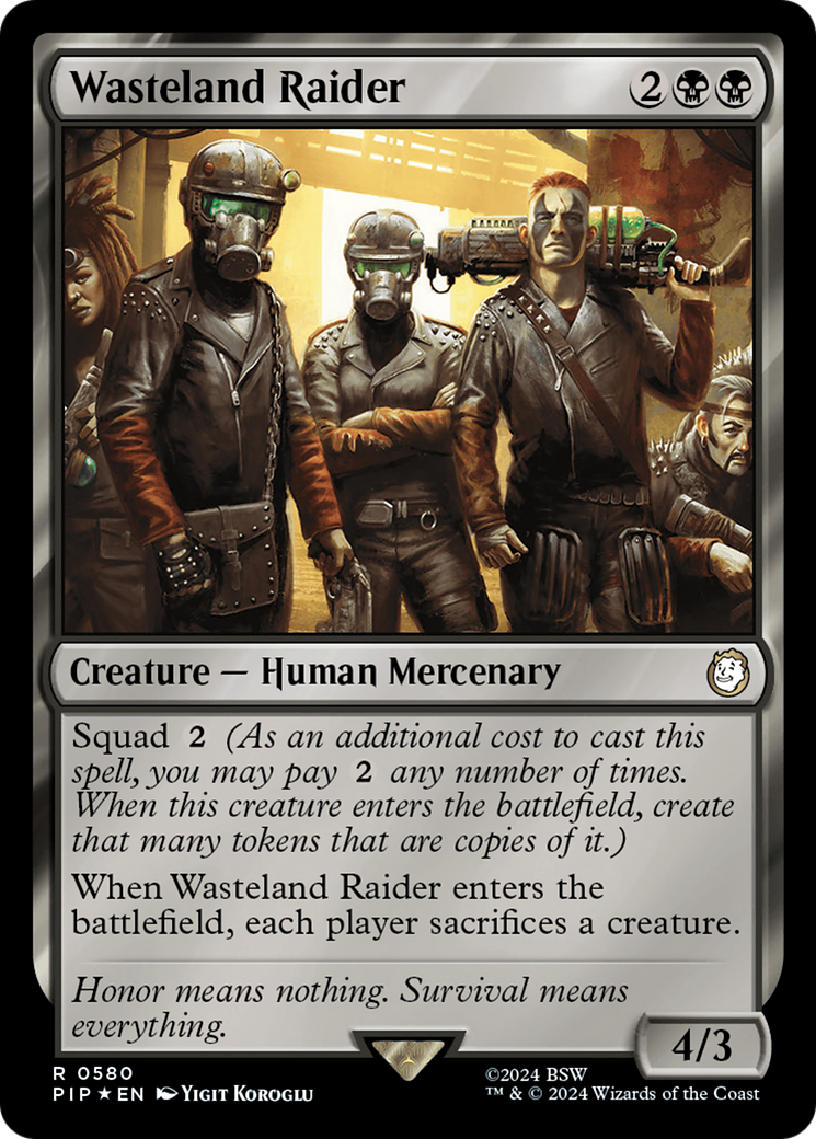 Wasteland Raider (Surge Foil) [Fallout] | Gear Gaming Bentonville