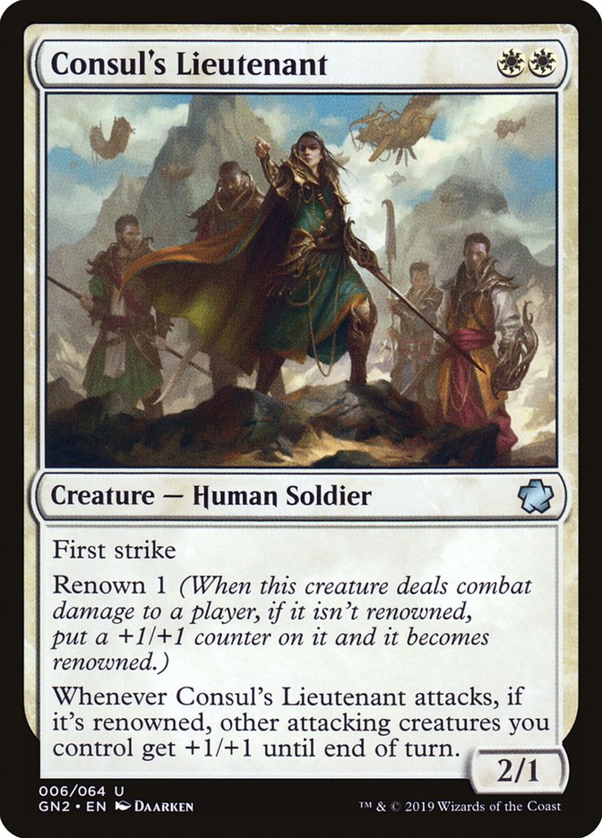 Consul's Lieutenant [Game Night 2019] | Gear Gaming Bentonville