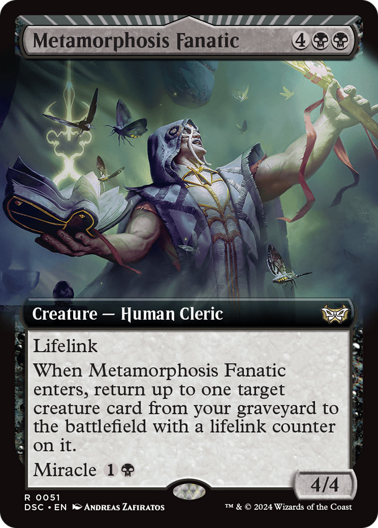 Metamorphosis Fanatic (Extended Art) [Duskmourn: House of Horror Commander] | Gear Gaming Bentonville