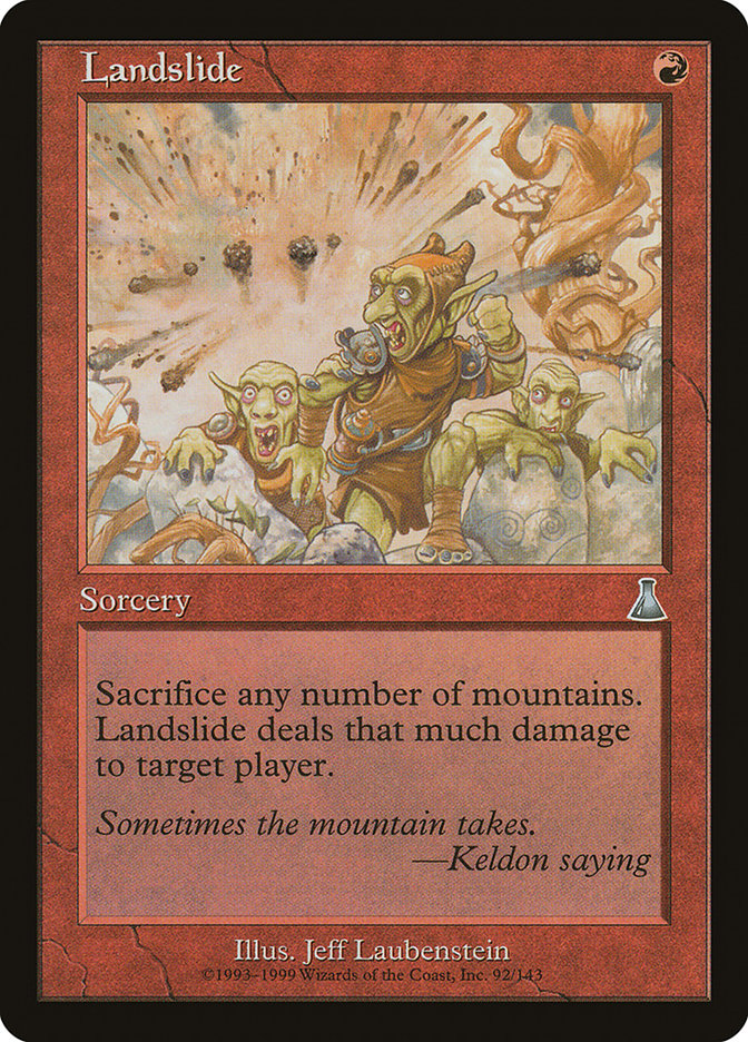 Landslide [Urza's Destiny] | Gear Gaming Bentonville