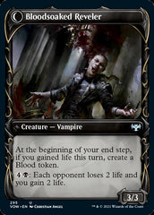 Restless Bloodseeker // Bloodsoaked Reveler (Showcase Fang Frame) [Innistrad: Crimson Vow] | Gear Gaming Bentonville