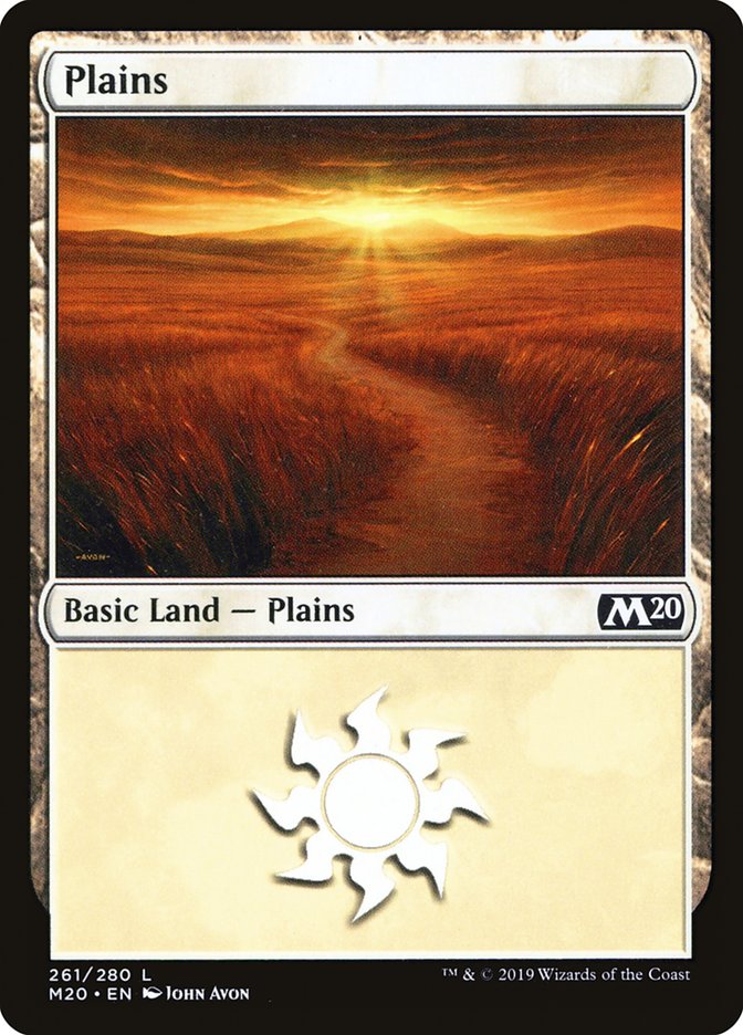 Plains (261) [Core Set 2020] | Gear Gaming Bentonville