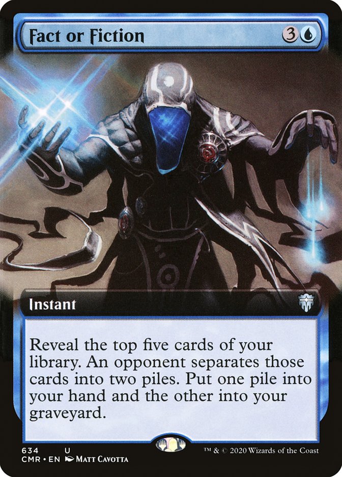 Fact or Fiction (Extended Art) [Commander Legends] | Gear Gaming Bentonville