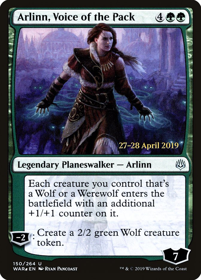 Arlinn, Voice of the Pack [War of the Spark Prerelease Promos] | Gear Gaming Bentonville