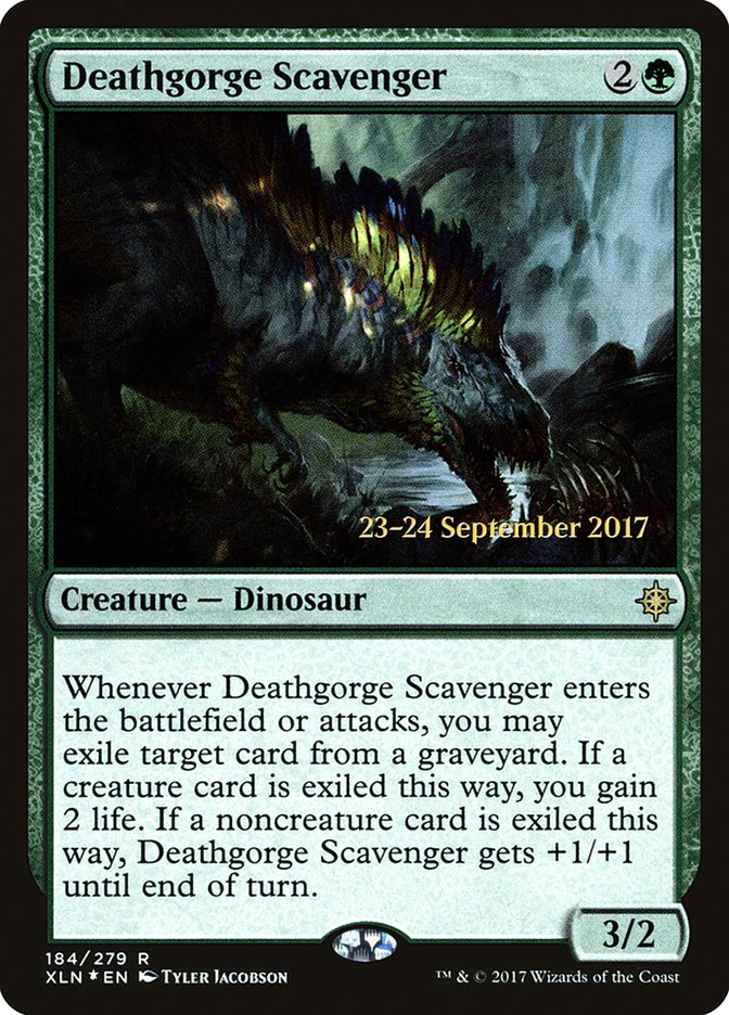 Deathgorge Scavenger [Ixalan Prerelease Promos] | Gear Gaming Bentonville